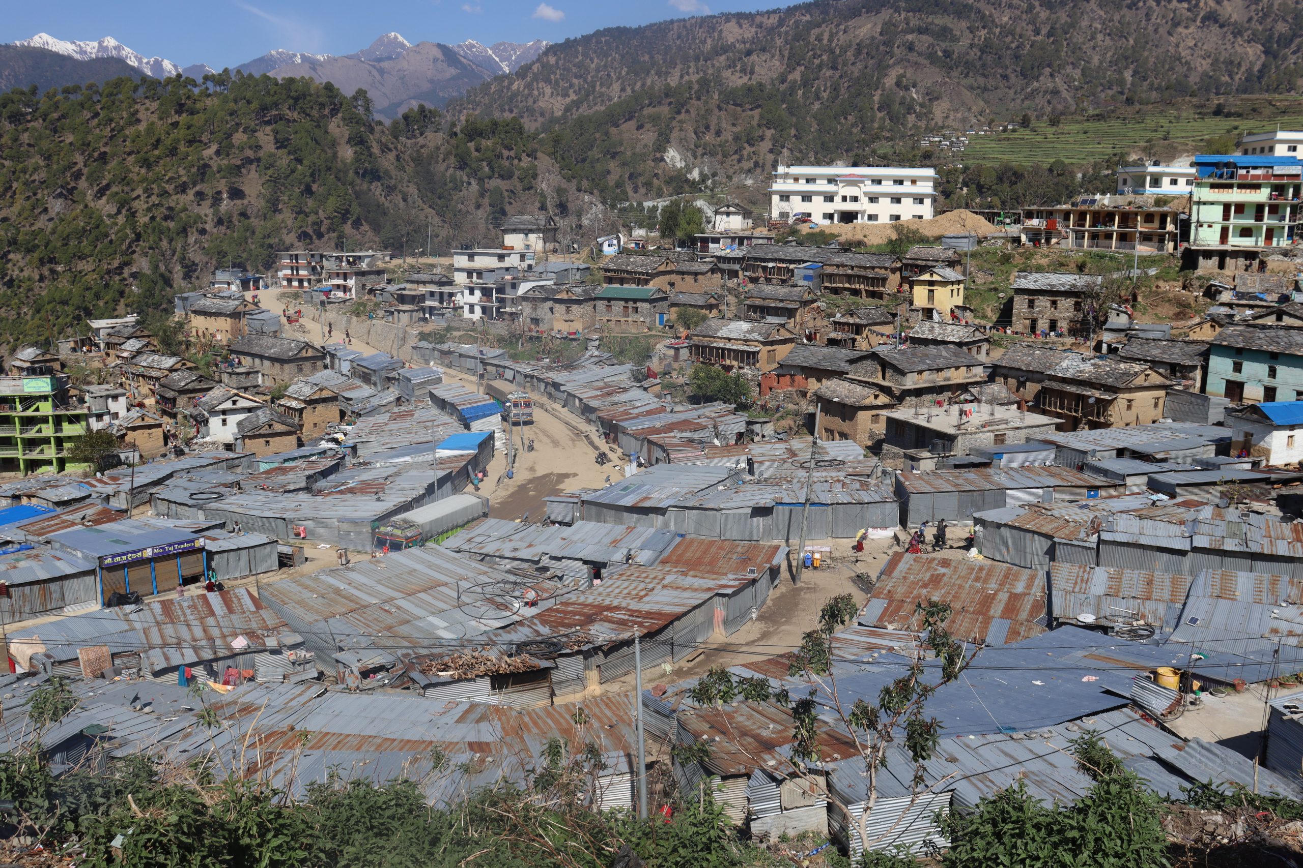 मार्तडी बजार पुरै  लकडाउन फोटा फिचर