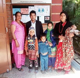 अलपपत्र बालवालिका एसोएस बालग्राम लुम्बिनिको संरक्षणमा