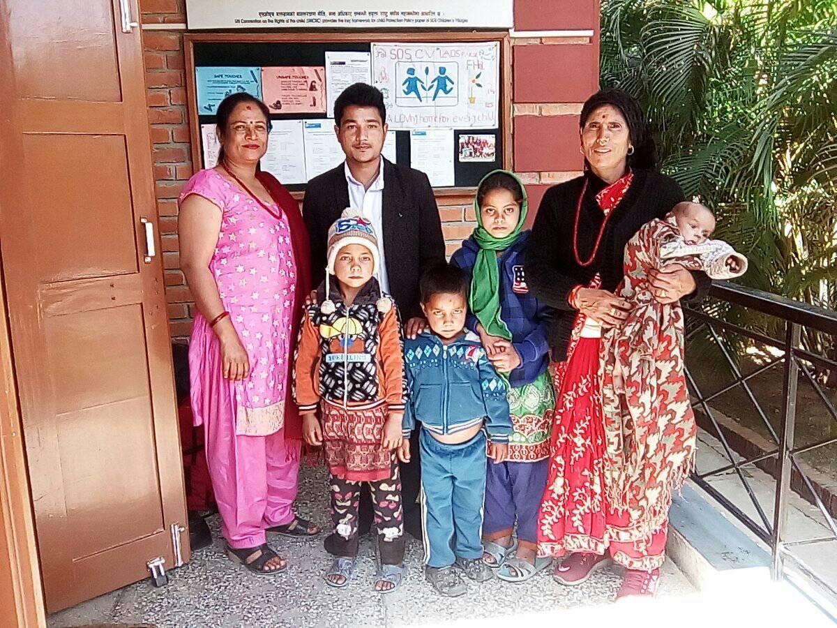 अलपपत्र बालवालिका एसोएस बालग्राम लुम्बिनिको संरक्षणमा