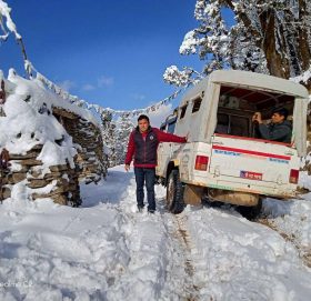 उच्च भागमा हिमपाँत