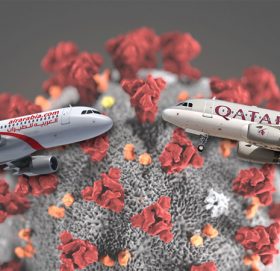 कोरोना सङ्क्रमितसँगै दुई वटा फ्लाइटमा नेपाल आएका ३ सयबढी यात्रु निगरानीमा