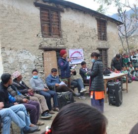 विद्यालय स्तरीय कथा वाचन प्रतियोगिता कोल्टीमा सम्पन्न