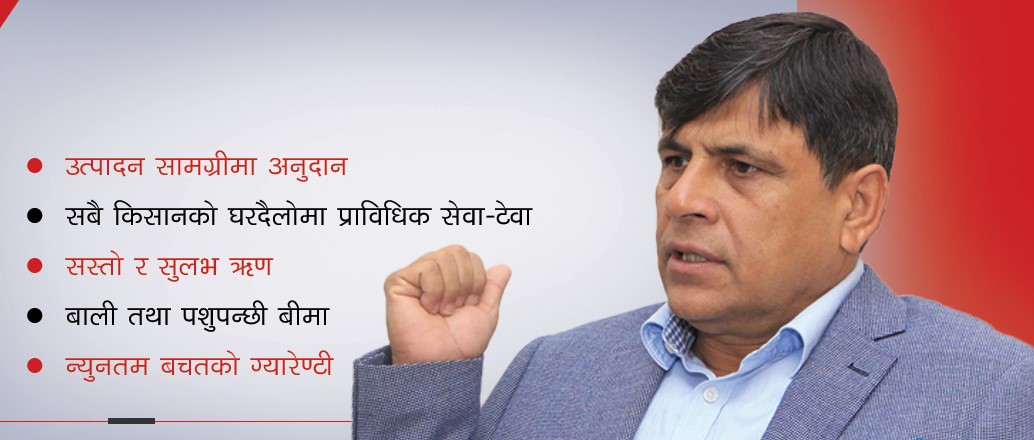 घनश्यामको कृषि क्रान्तिका पाँच सूत्र