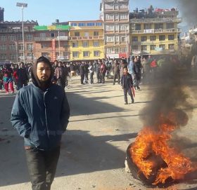 काभ्रेको पनौतीमा अनिश्चितकालीन कर्फ्यू