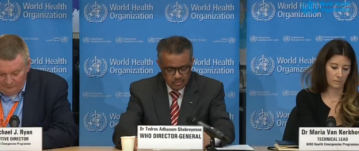 कोरोना भाइरसलाई विश्व महामारी घोषित गर्न विश्व स्वास्थ्य संगठन बाध्य