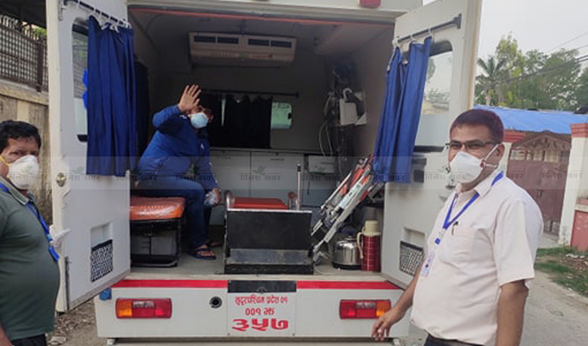 जब सुदूरपश्चिमका पहिलो कोरोना संक्रमित अस्पतालबाट डिस्चार्ज भए