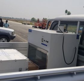 कोरोना परीक्षण मेसिन धनगढी पुगाईएको चार दिन सम्म पनि जडान भएन