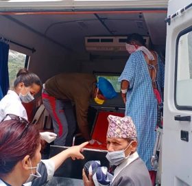 आगोले जलेकि मुश्लिम महिलाको उद्धार, उपचारका लागि काठमाडौ लगियो