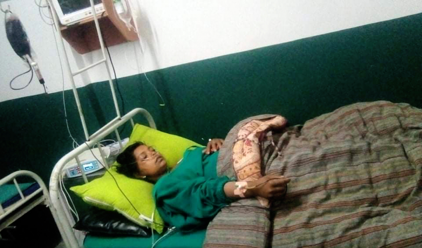 बैतडीमा सेनाको रगतले सुत्केरीको ज्यान बच्यो