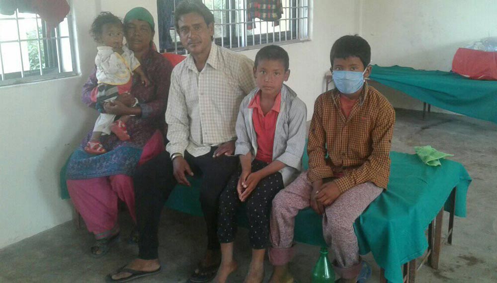 १४ महिने बालक क्वारेन्टाइनमा