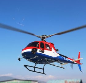 बाजुराको साप्पाटा बाट हेलिकप्टर मार्फत सुत्केरीको उद्धार