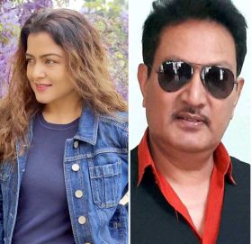 अल्छी भगाउने अभ्यासमा कलाकार