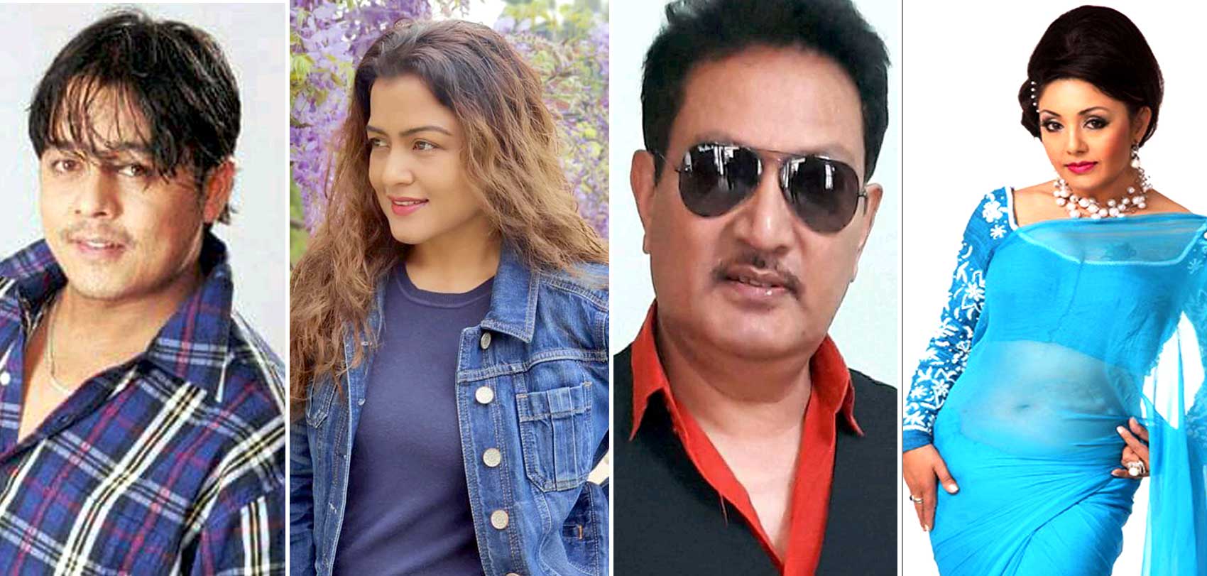 अल्छी भगाउने अभ्यासमा कलाकार