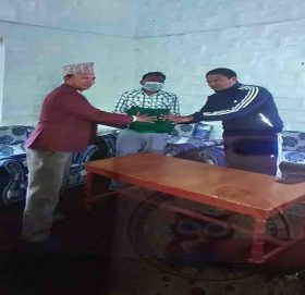 जन्मउत्सवको अवसरमा स्वास्थ्य सामाग्री सहयोग