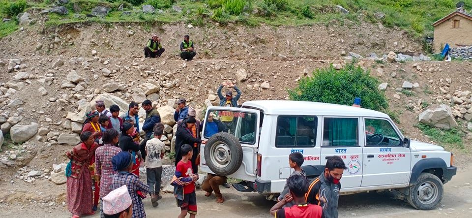 गर्भवती महिलाको बडिमालिका नगरपालिकाद्वारा उद्वार