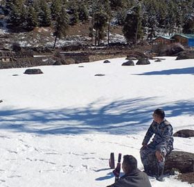 कालापानी नजिक सशस्त्र