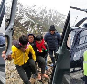 लकडाउन कहर: सुत्केरी हुन लागेकी श्रीमती स्याहार्न हिँडेका सुरज हिउँमै अड्किए १० रात