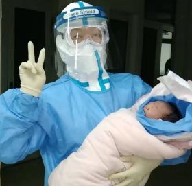 त्रिवेणी नगरपालिका ४ मा झाडीमा फालेकाे बेवारिसे शिशु फेला