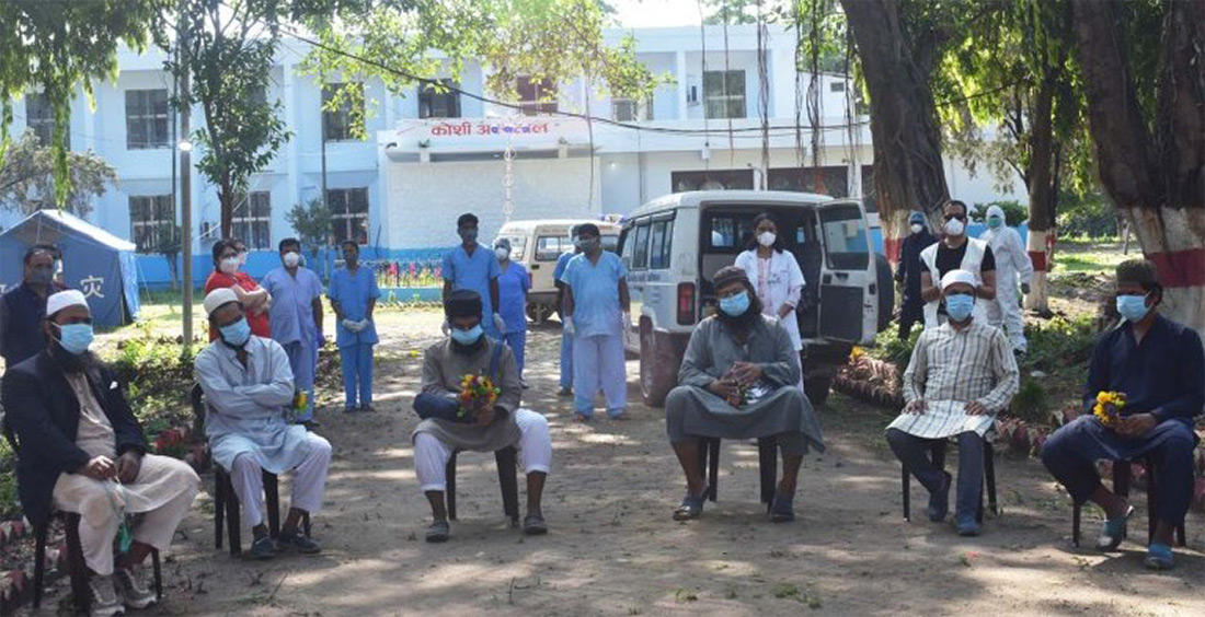 कोरोना संक्रमण भएर भर्ना भएका कोशी अस्पतालका ६ जना डिस्चार्ज