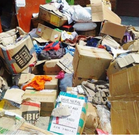 कैलालीमा गुणस्तरहीन राहत आपूर्ति गर्ने व्यापारीलाई जरिबाना