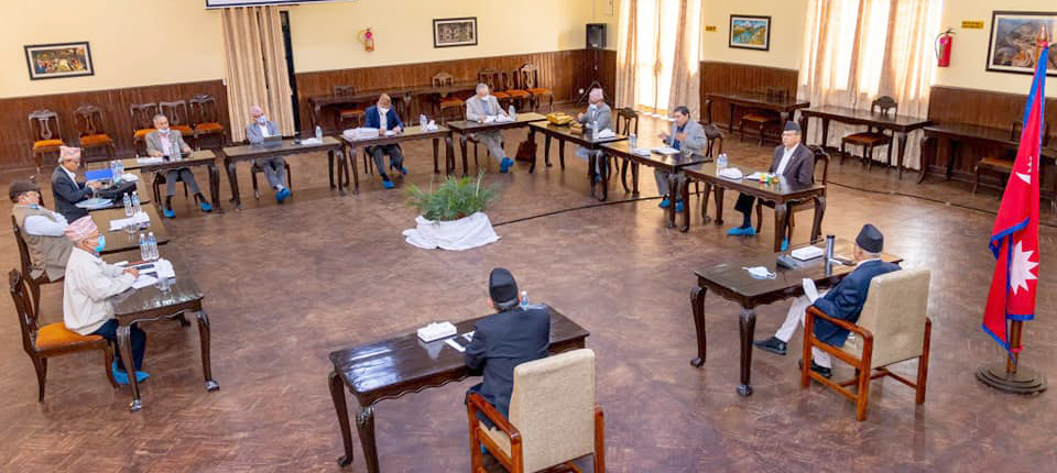 नेकपा सचिवालय बैठक जारी– परराष्ट्र, अर्थमन्त्रीसहित नेता रावल पनि उपस्थित