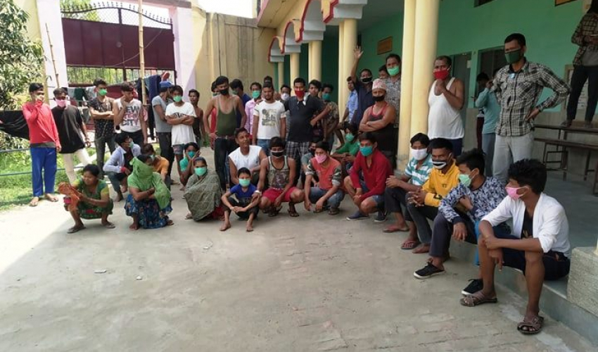 भारतको पलियामा रहेका दुई सय बढिको गौरीफन्टा नाकाबाट आज उद्धार हुँदै