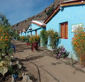 स्वास्थ्यकर्मी दम्पतीले वालगृहलाइ खाद्यन्न सहयोग