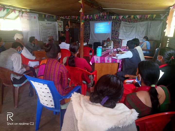 त्रिबेणी नगरपालिकाकाे  पाेषण तथा खाद्य सुरक्षा निर्देशक समितिकाे बैठक सम्पन्न