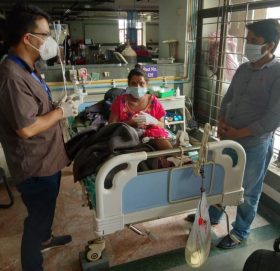 भिरबाट लडेकी बिपनाको उपचारमा सहयोग