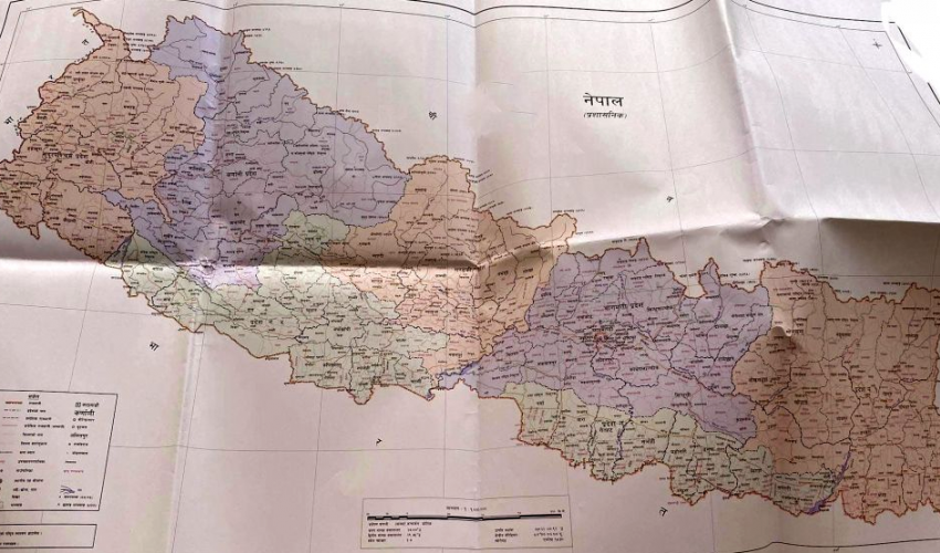 लिम्पियाधुरासहितको नेपालको नक्सा सार्वजनिक  (भिडियोसहित)