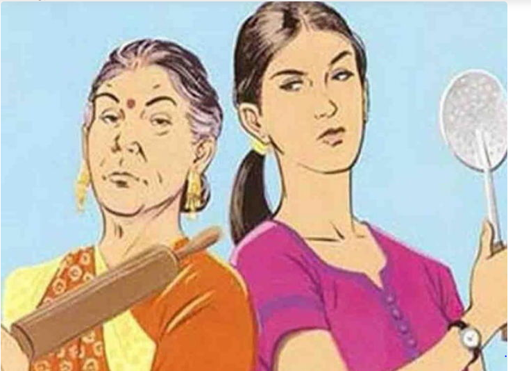 तीन वर्षअघि छोरासँग सम्बन्धविच्छेद भइसकेकी बुहारीलाई फकाउन सासुद्वारा धर्ना