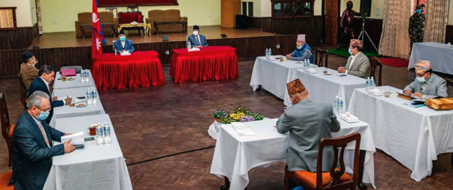 नेकपाको स्थायी समिति बैठक वैशाख २५ गते, प्रधानमन्त्रीले गरे आत्मालोचना