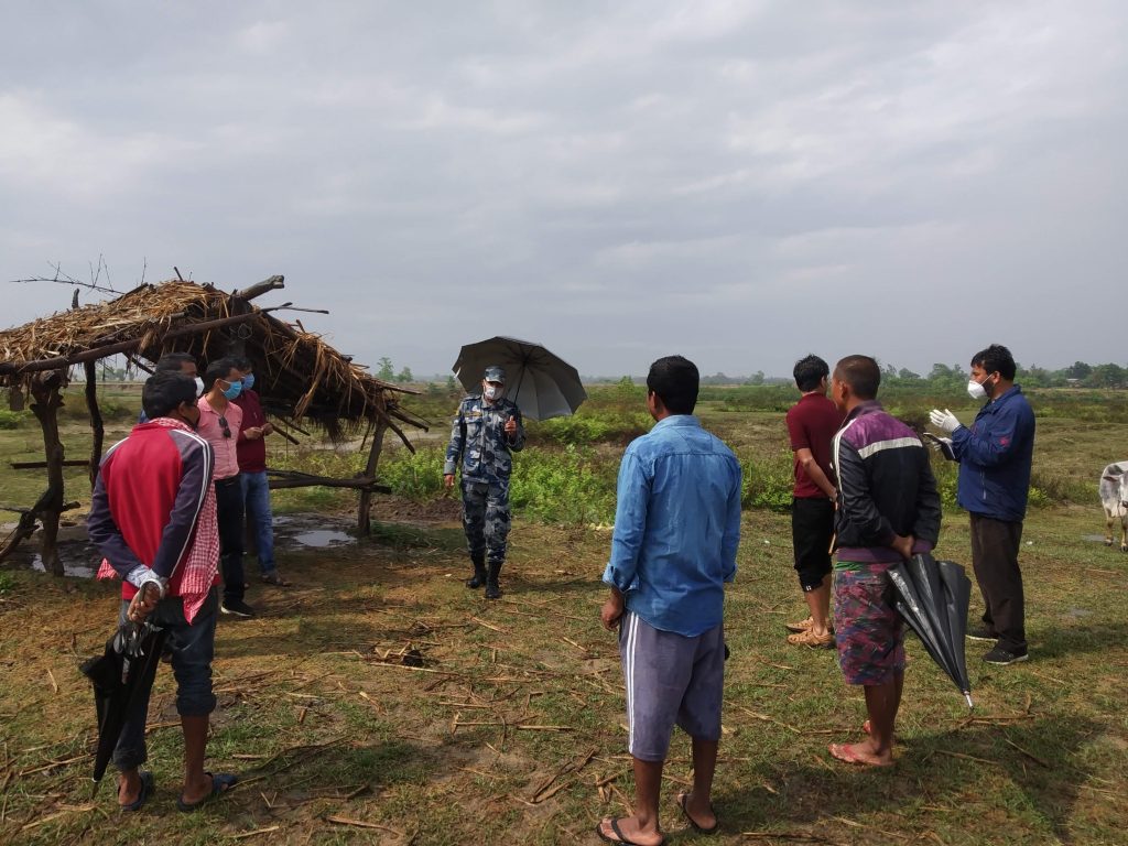 बन्दाबन्दीको अवस्थामा खाद्य अधिकारको अवस्था वारे अनुगमन