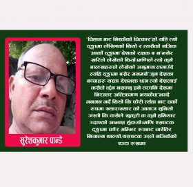 चिहान बाट निस्केको चित्कार!(कथा)