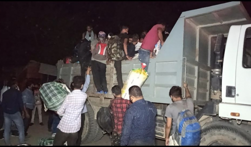 गौरीफन्टा नाकाबाट ८५८ नेपालीको उद्धार, र्‍यापिड टेस्ट पनि भएन