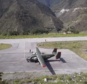 बाजुराकाे काेल्टि लगायत सुदूरपश्चिमका विमानस्थलको हवाई निरीक्षण