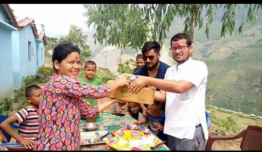 जन्मदिनको अवसरमा बिस्टले अनाथलयमा सहयोग