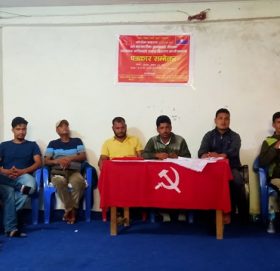 अनेरास्ववीयु र युवा संघ बाजुराद्धारा  सहयोगकाे रकम सार्बजनिक