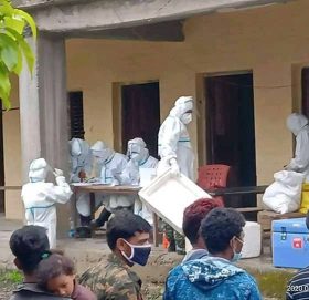 स्वास्थ्यकर्मीका दुख न भोक न प्यास