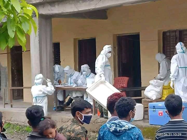 स्वास्थ्यकर्मीका दुख न भोक न प्यास