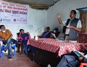 खप्तड छेडेदह गापा ३ ले गर्यो आर्थिक वर्ष २०७६।७७ मा सञ्चालित कार्यक्रमको सार्बजनिक सुनुवाई