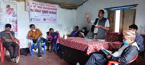 खप्तड छेडेदह गापा ३ ले गर्यो आर्थिक वर्ष २०७६।७७ मा सञ्चालित कार्यक्रमको सार्बजनिक सुनुवाई