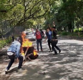 नेवि संघ त्रिवि समितिले जलायो उपकुलपतिको कुर्सी