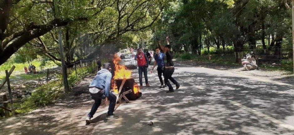 नेवि संघ त्रिवि समितिले जलायो उपकुलपतिको कुर्सी