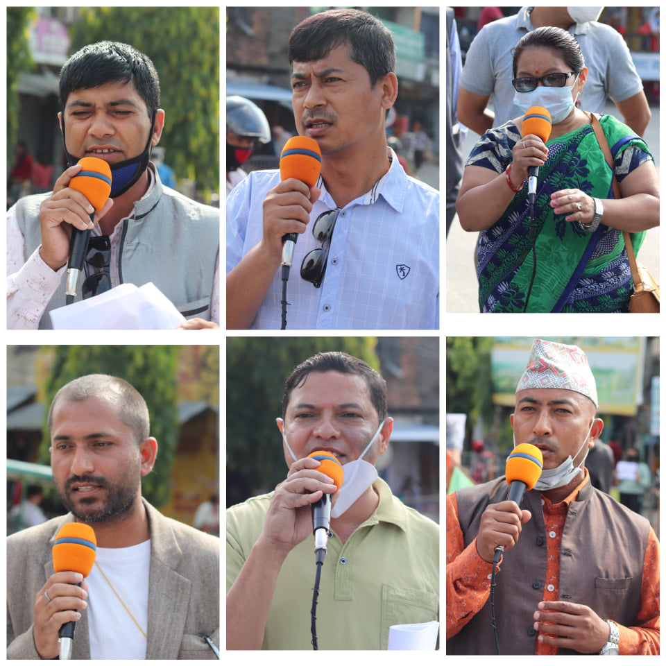 रुकुम घटनाको बिरोधमा हेटौडामा ५ दिने हस्ताक्षर सङकलन तथा धर्ना कार्यक्रम सम्पन्न