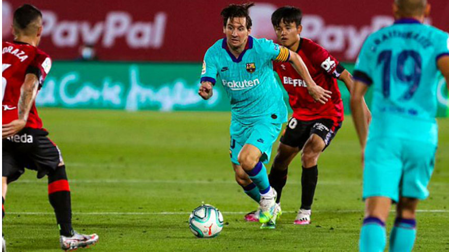 सहज जितसहित बार्सिलोनालाई ५ अंकको अग्रता