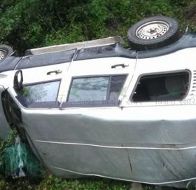 डोटीमा जीप दुर्घटना हुँदा १० जना घाईते