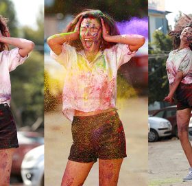 अञ्जलीको होली अवतार (फोटोफिचर)