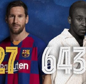 मेसीले तोड्दैछन् पेलेको कीर्तिमान