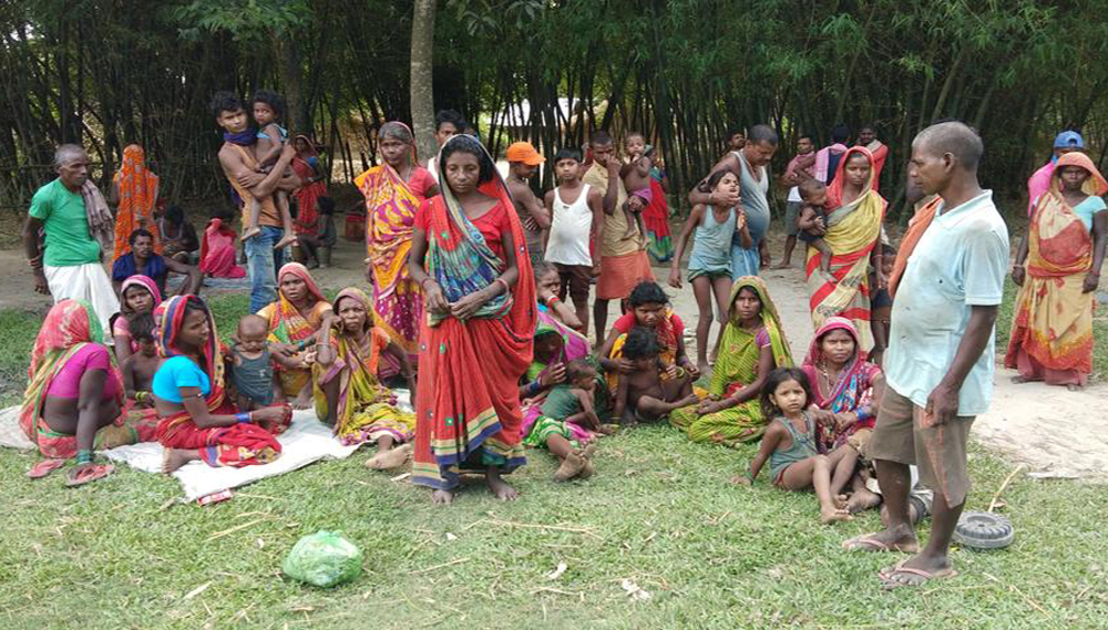 बस्ती खाली गर्न भारतीय सुरक्षाकर्मीको दबाब, नमाने भत्काइदिने धम्की